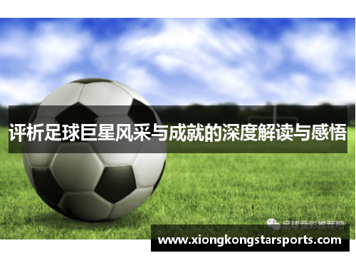 评析足球巨星风采与成就的深度解读与感悟