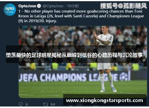 堕落最快的足球明星揭秘从巅峰到低谷的心路历程与沉沦故事